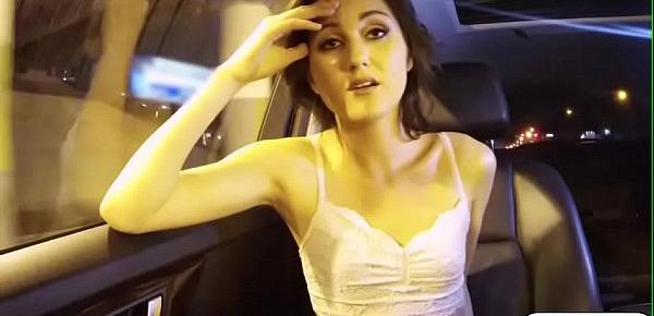  Sexy babe Renee Roulette gets fucked in a strangers car